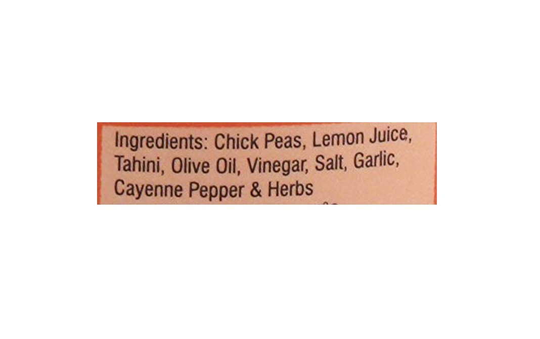 Recipe Master Jalapeno Hummus    Tub  150 grams